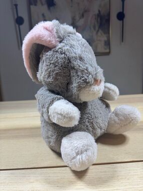 rechauffez-moi serrons-nous Warm Me Plush Bunny Rabbit